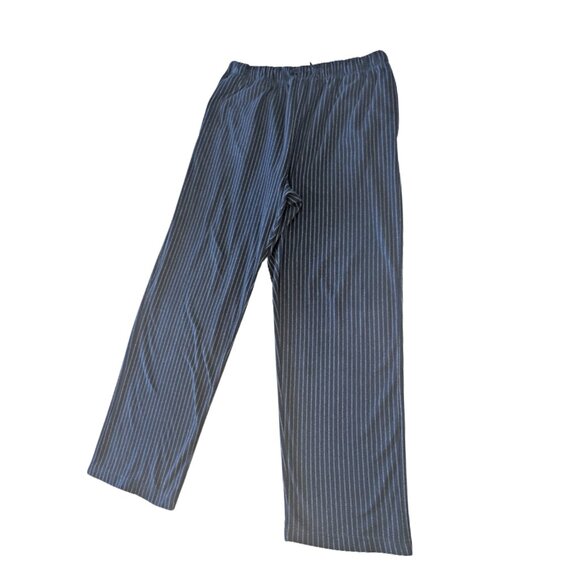 Nautica Men’s Navy Pinstripe Lounge Pants – Size M - Picture 3 of 11